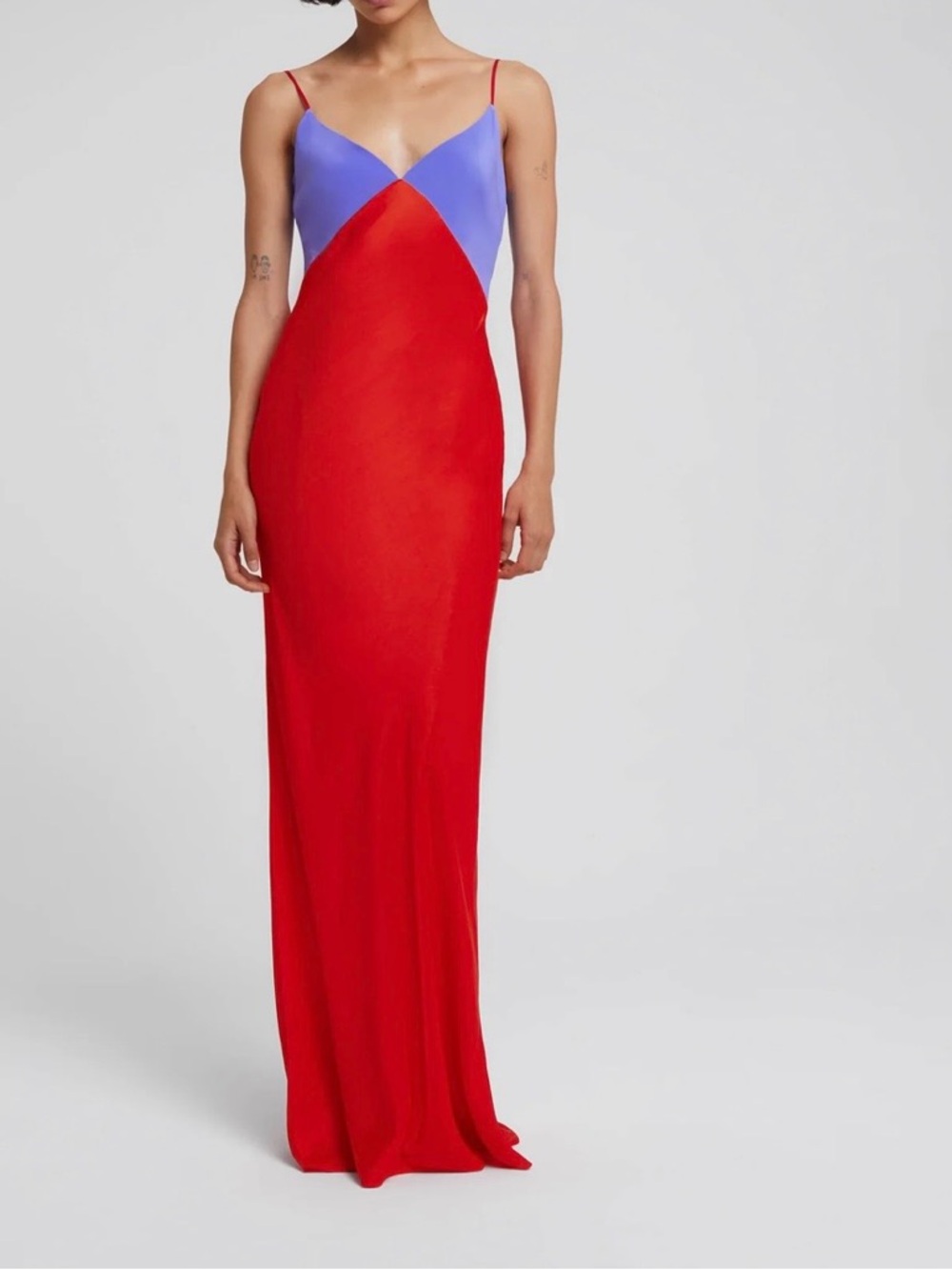 Rat & Boa Rosso Dress Red and Lilac